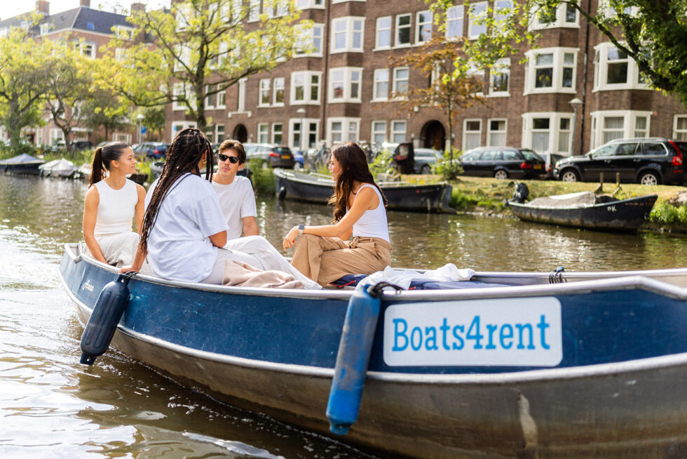 Alquilar barco Ámsterdam – 3 horas con Boaty
